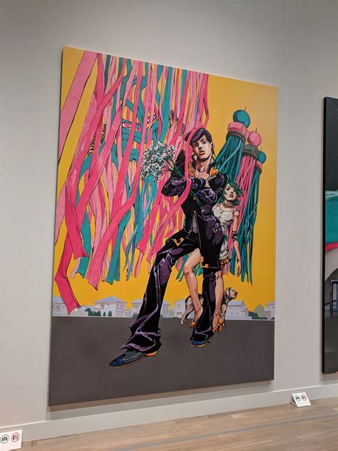 hirohiko araki art louvre.